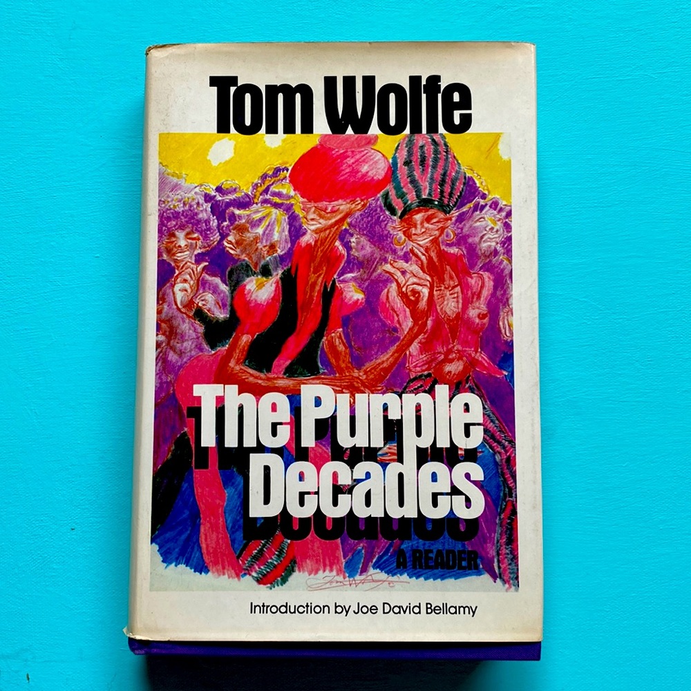 FIRST PRINTING 1982 THE PURPLE DECADES by TOM WOLFE VINTAGE RARE BOOKS